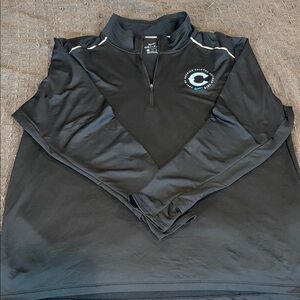 Nike Black Chicago Marathon 1/4 zip running top